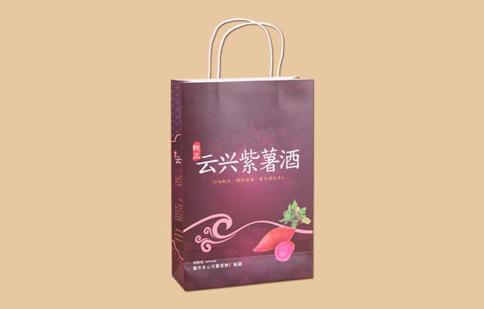 曲光包裝成功案例-云興紫薯酒